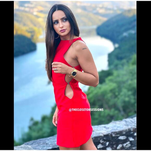 RARE!!! BLOGGER FAVE!!! ZARA Mini Dress with Side Slits - Picture 10 of 16